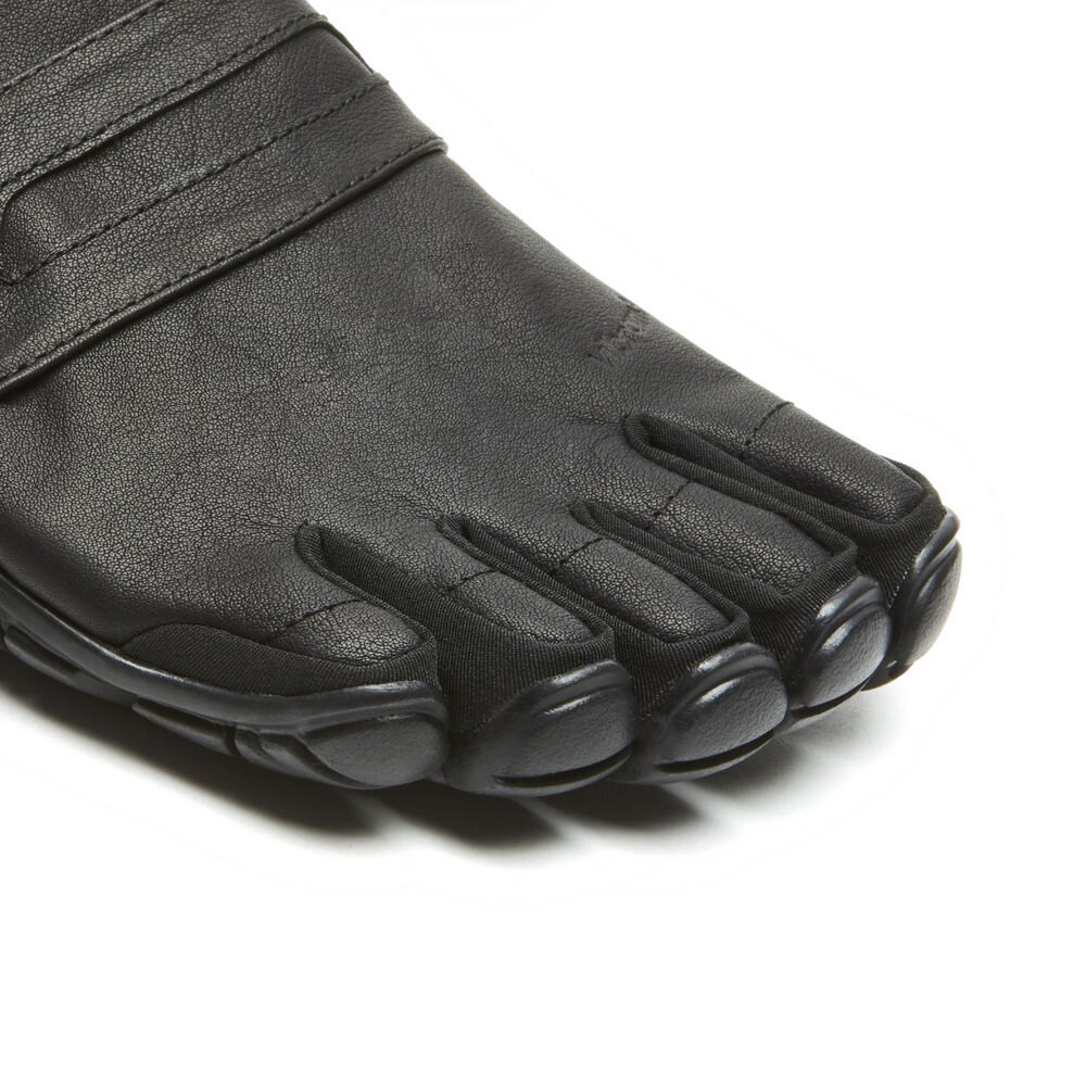 Vibram Five Fingers Mens Barefoot Shoes - Black - CVT-Leather - 81930-WYKG